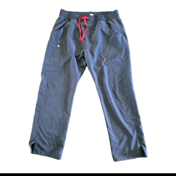Figs Womens Technical Collection Scrubs Joggers Gray Size Large heathcare - Picture 5 of 5